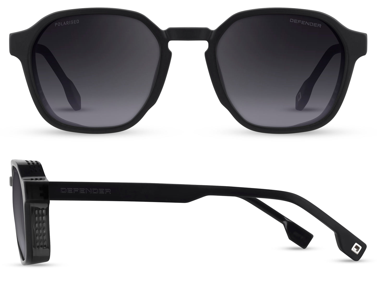 Defender Eyewear is ontworpen voor stoere mannen. Geïnspireerd door het iconische design van het voertuig combineren de brillen en zonnebrillen gedurfde vormen, technische innovatie en hoogwaardige afwerkingen.