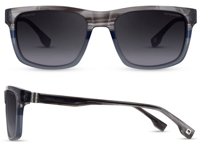 Defender Eyewear is ontworpen voor stoere mannen. Geïnspireerd door het iconische design van het voertuig combineren de brillen en zonnebrillen gedurfde vormen, technische innovatie en hoogwaardige afwerkingen.