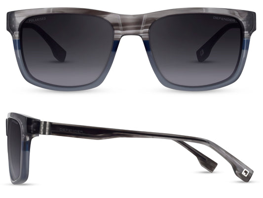 Defender Eyewear is ontworpen voor stoere mannen. Geïnspireerd door het iconische design van het voertuig combineren de brillen en zonnebrillen gedurfde vormen, technische innovatie en hoogwaardige afwerkingen.