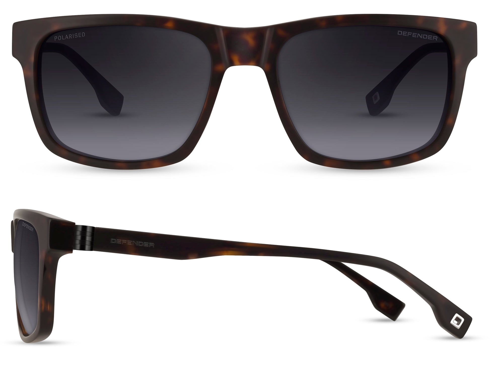 Defender Eyewear is ontworpen voor stoere mannen. Geïnspireerd door het iconische design van het voertuig combineren de brillen en zonnebrillen gedurfde vormen, technische innovatie en hoogwaardige afwerkingen.