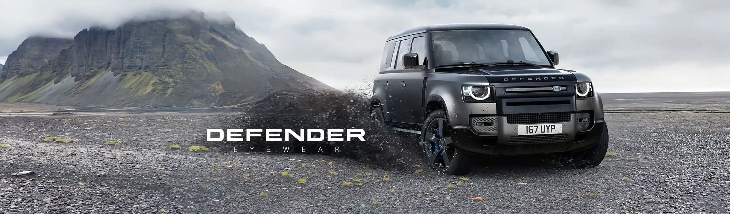 Defender Eyewear is ontworpen voor stoere mannen. Geïnspireerd door het iconische design van het voertuig combineren de brillen en zonnebrillen gedurfde vormen, technische innovatie en hoogwaardige afwerkingen.