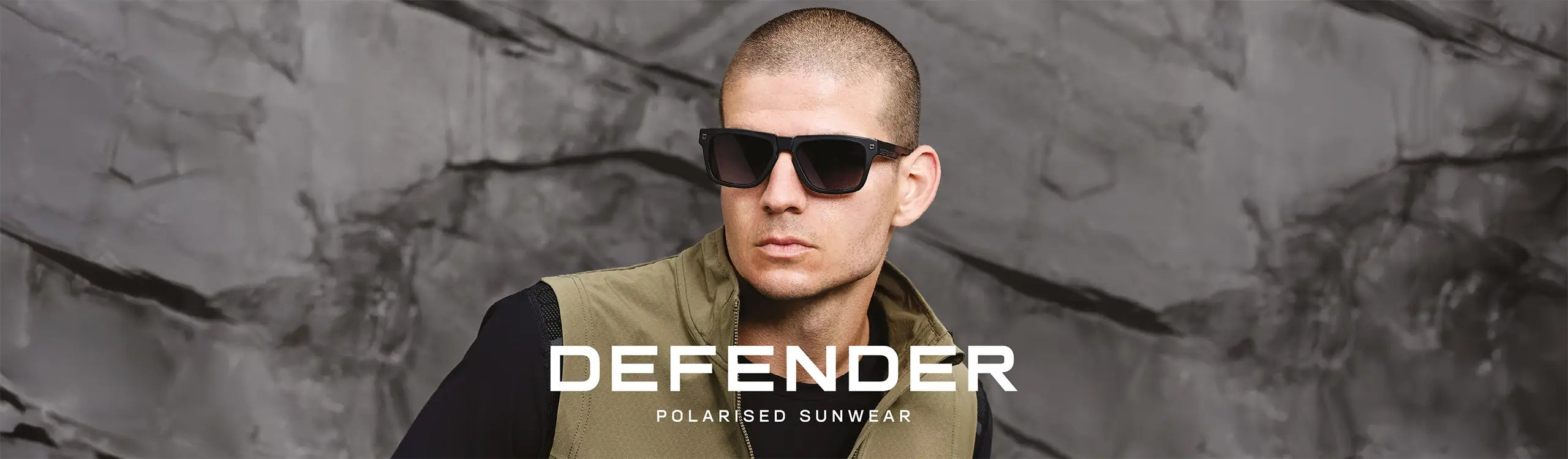 Defender Eyewear is ontworpen voor stoere mannen. Geïnspireerd door het iconische design van het voertuig combineren de brillen en zonnebrillen gedurfde vormen, technische innovatie en hoogwaardige afwerkingen.