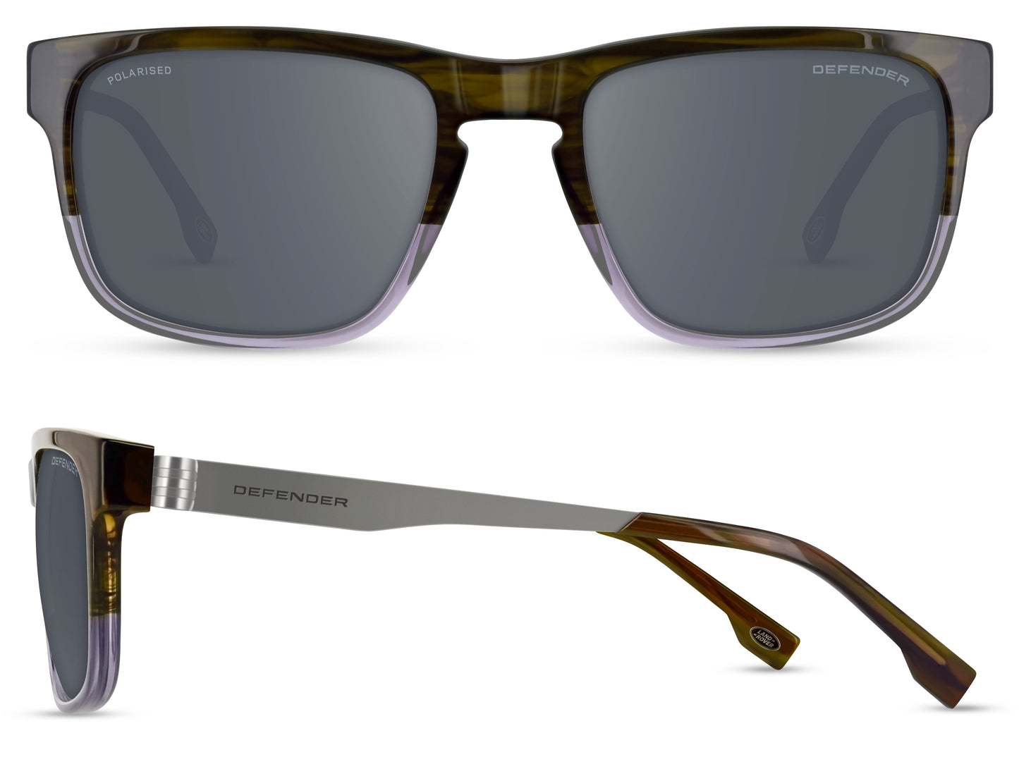 Defender Eyewear is ontworpen voor stoere mannen. Geïnspireerd door het iconische design van het voertuig combineren de brillen en zonnebrillen gedurfde vormen, technische innovatie en hoogwaardige afwerkingen.