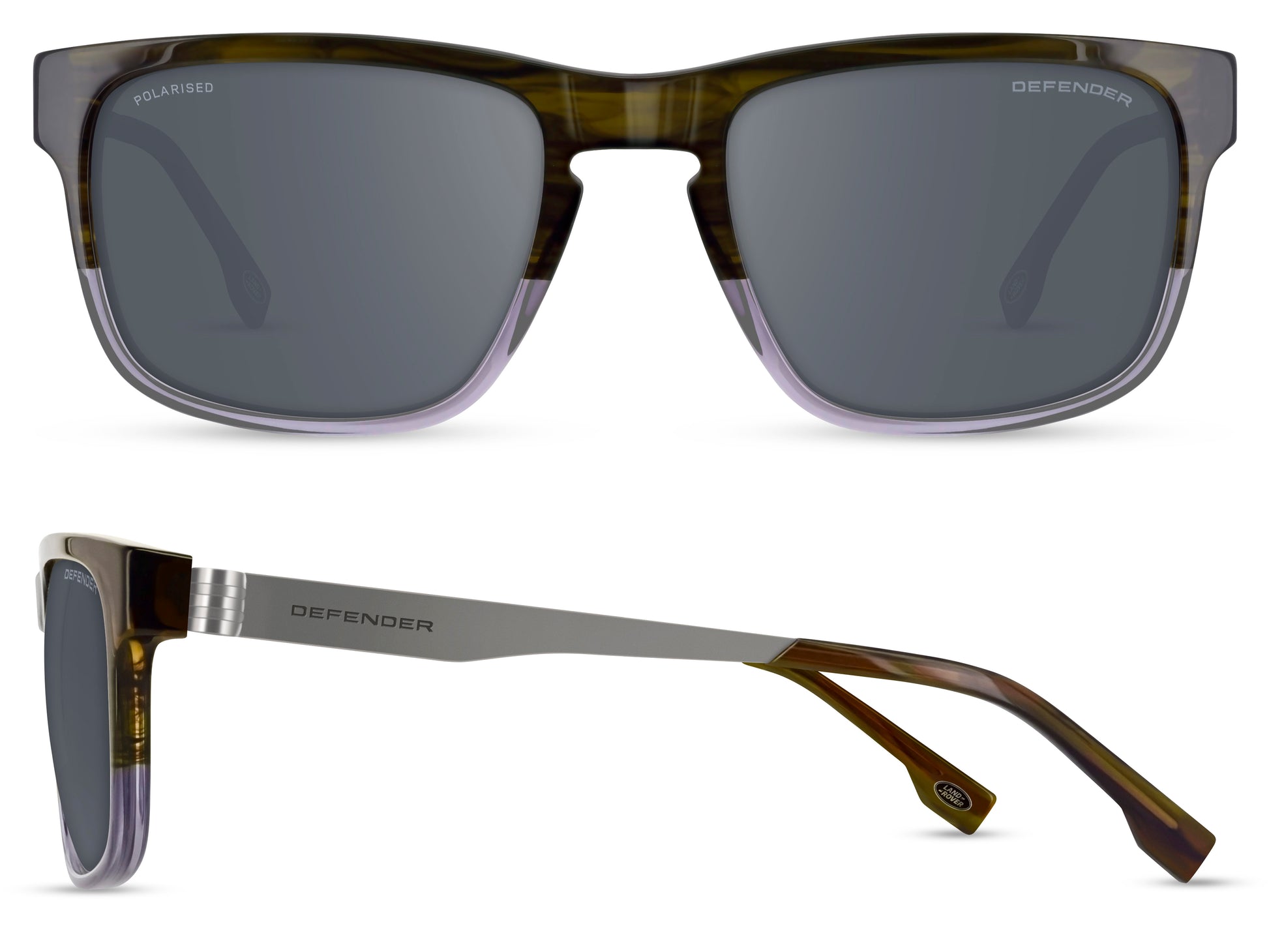 Defender Eyewear is ontworpen voor stoere mannen. Geïnspireerd door het iconische design van het voertuig combineren de brillen en zonnebrillen gedurfde vormen, technische innovatie en hoogwaardige afwerkingen.