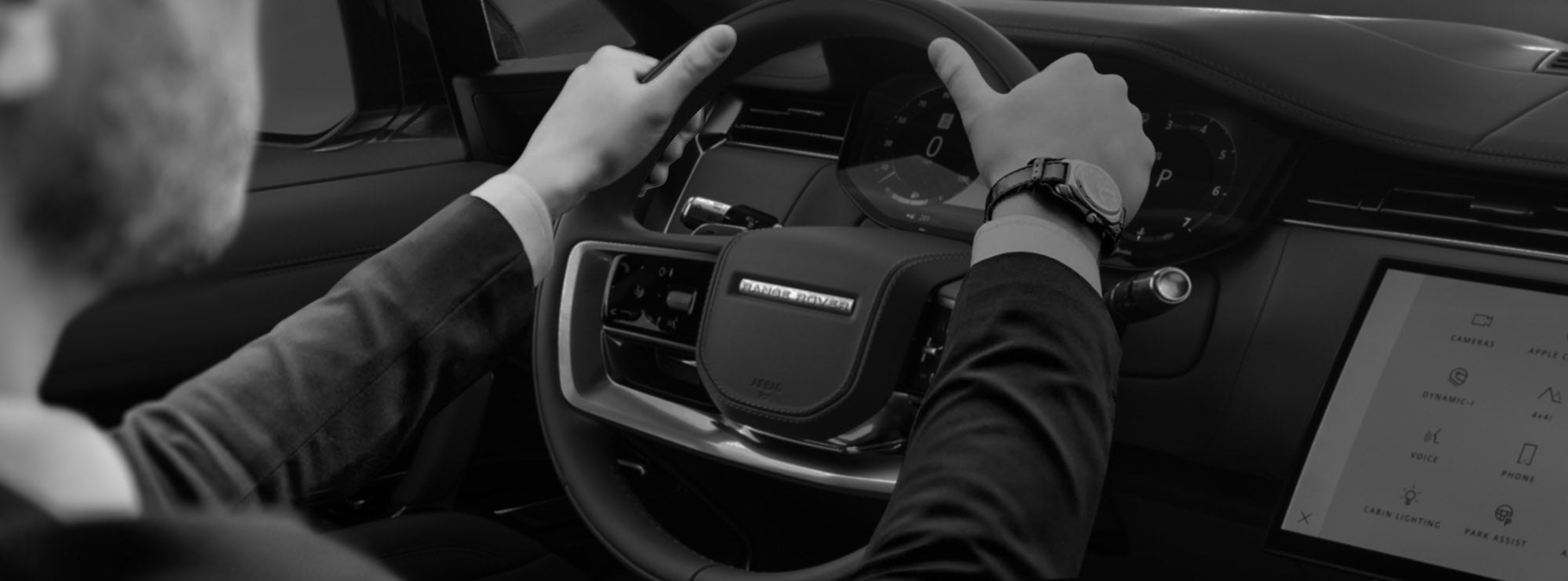 Stoere urban DEFENDER zonnebril van Land Rover eyewear voor heren die van avontuur houden.