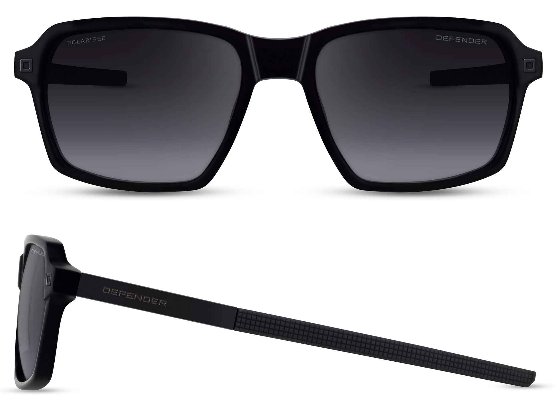 Defender Eyewear is ontworpen voor stoere mannen. Geïnspireerd door het iconische design van het voertuig combineren de brillen en zonnebrillen gedurfde vormen, technische innovatie en hoogwaardige afwerkingen.