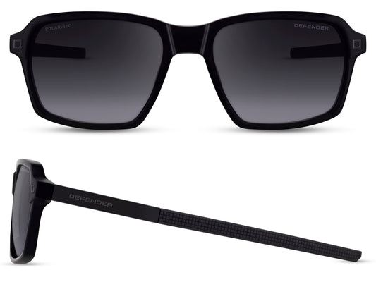 Defender Eyewear is ontworpen voor stoere mannen. Geïnspireerd door het iconische design van het voertuig combineren de brillen en zonnebrillen gedurfde vormen, technische innovatie en hoogwaardige afwerkingen.