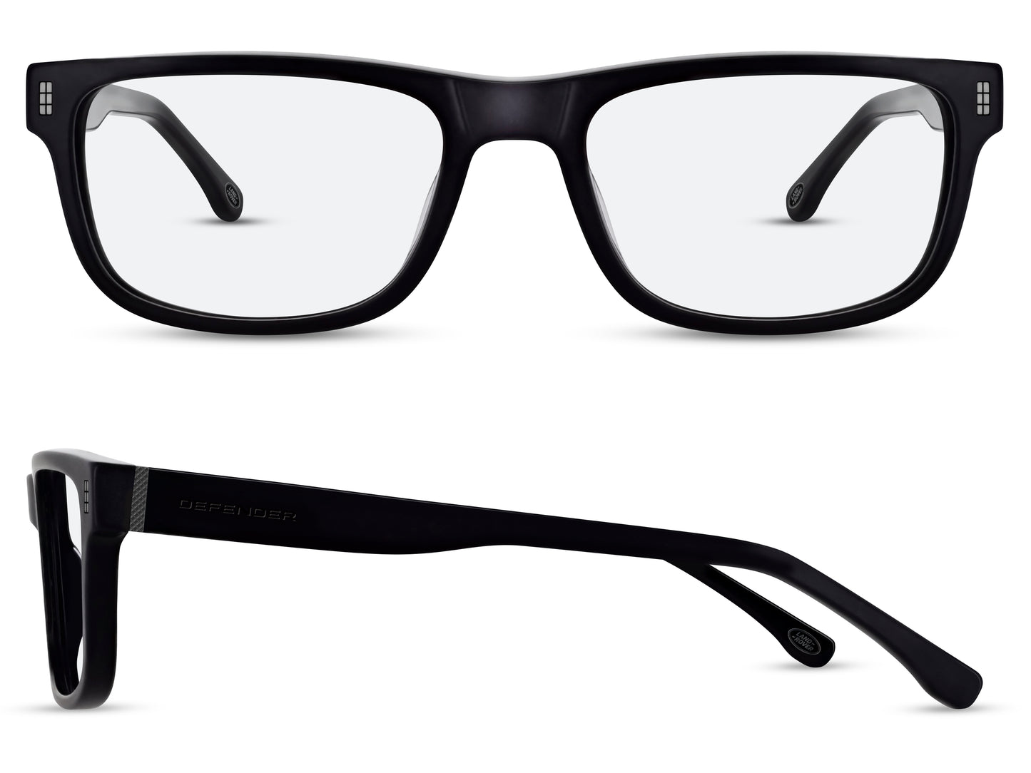 Defender avontuurlijke bril met stoer montuur