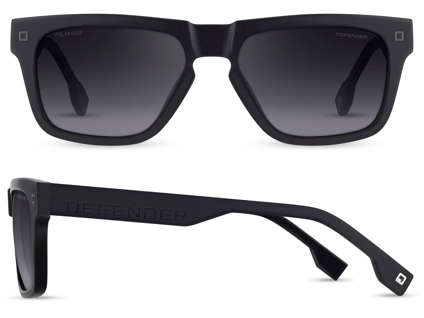 Defender Eyewear is ontworpen voor stoere mannen. Geïnspireerd door het iconische design van het voertuig combineren de brillen en zonnebrillen gedurfde vormen, technische innovatie en hoogwaardige afwerkingen.