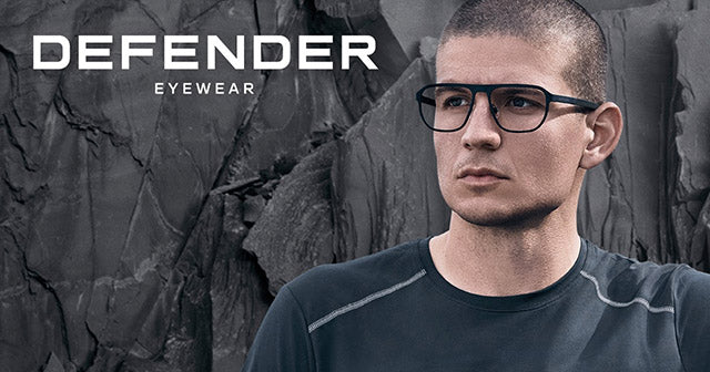 Defender Eyewear is ontworpen voor stoere mannen. Geïnspireerd door het iconische design van het voertuig combineren de brillen en zonnebrillen gedurfde vormen, technische innovatie en hoogwaardige afwerkingen.
