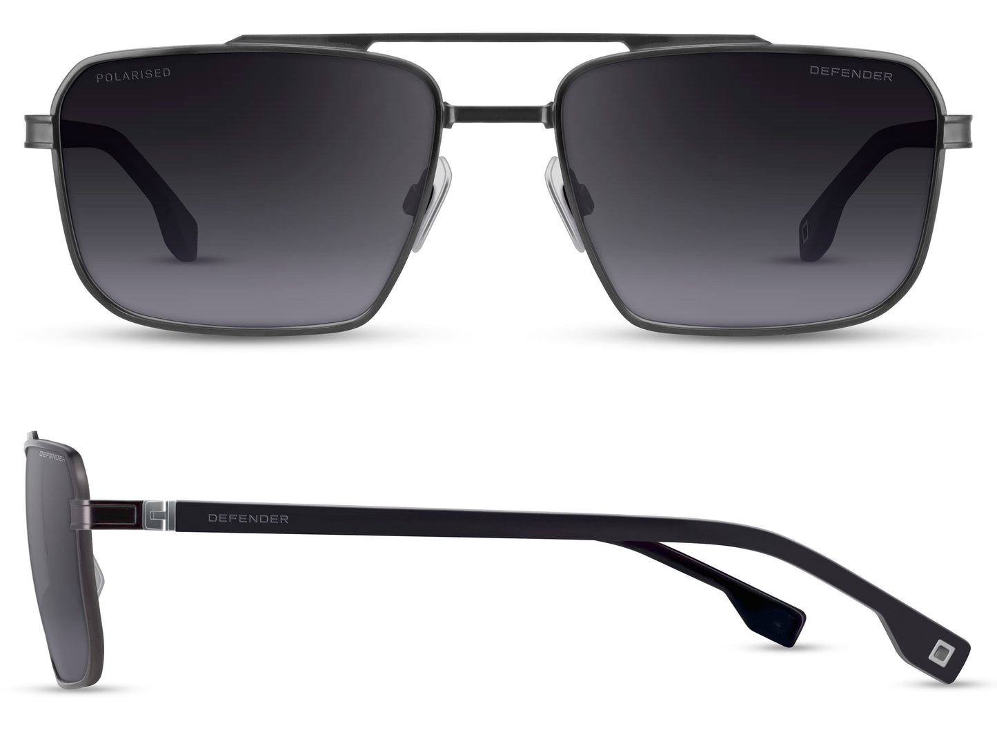 Defender Eyewear is ontworpen voor stoere mannen. Geïnspireerd door het iconische design van het voertuig combineren de brillen en zonnebrillen gedurfde vormen, technische innovatie en hoogwaardige afwerkingen.