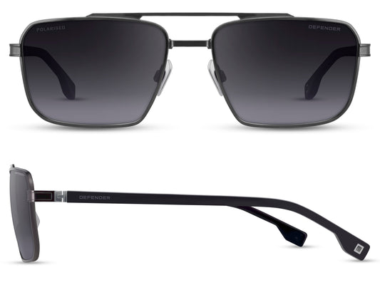 Defender Eyewear is ontworpen voor stoere mannen. Geïnspireerd door het iconische design van het voertuig combineren de brillen en zonnebrillen gedurfde vormen, technische innovatie en hoogwaardige afwerkingen.